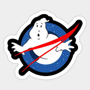 Ghostbusters Nasa Sticker